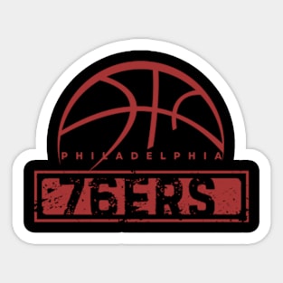 76ers Sticker